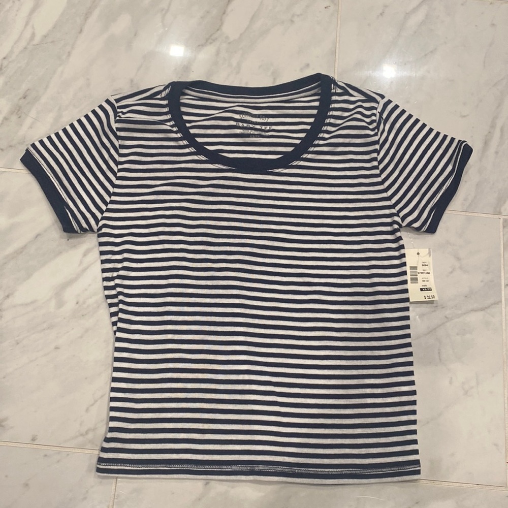 Aeropostale striped short sleeve top